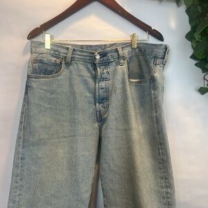 Vintage Largw E Pre 1971 Levi’s 501 Button Fly 34x38